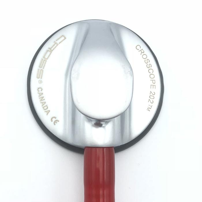 CROSS CANADA CROSSCOPE 202 - CLINICIAN STETHOSCOPE - RUBY RED