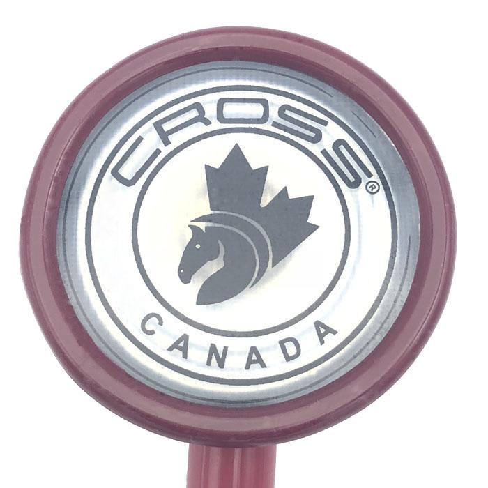 CROSS CANADA CROSSCOPE 204 - CLINICIAN STETHOSCOPE - BURGUNDY