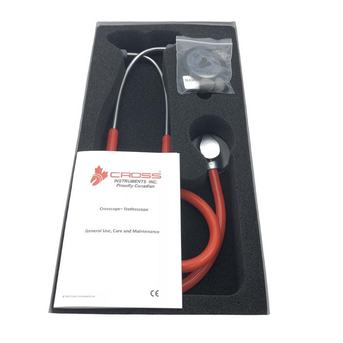 CROSS CANADA CROSSCOPE 202 - CLINICIAN STETHOSCOPE - ORANGE