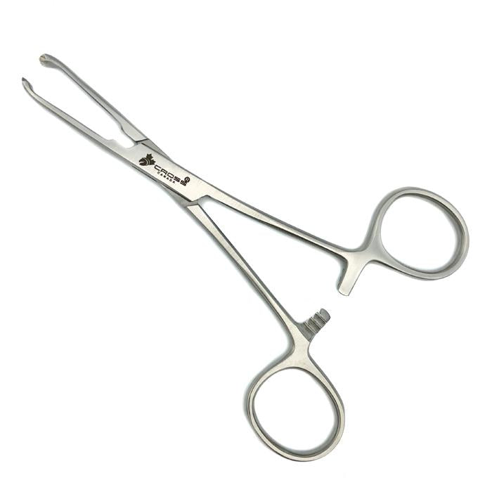 Allis Tissue Forceps, 5" (12.5cm), 4x5 Teeth
