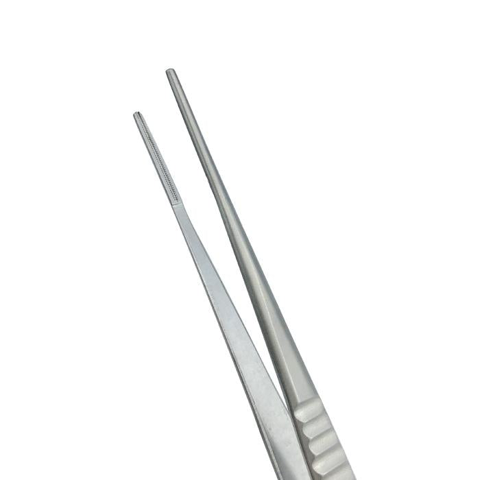 DeBakey Atraumatic Tissue Forceps, 8" (20.5cm), Straight, 1X2 Rows of Nontraumatic Fine Teeth