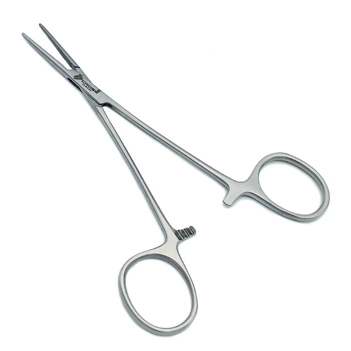 Micro Mosquito Forceps, 5" (13cm), Straight, Serrated, Delicate