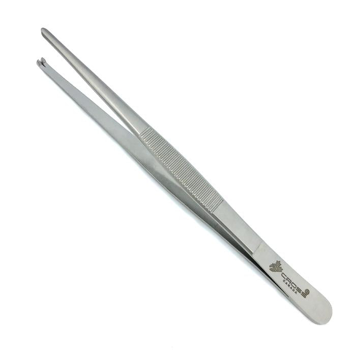Tissue Forceps, 4.5" (11.5cm), Straight, 1x2 Teeth