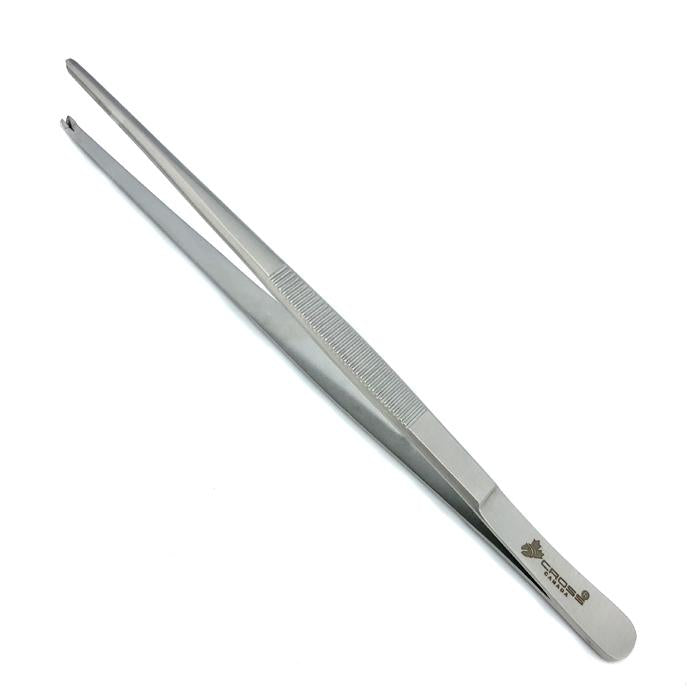 Tissue Forceps, 8" (20cm), Straight, 1x2 Teeth