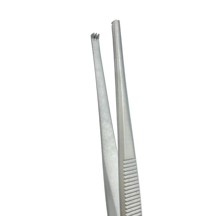 Tissue Forceps, 6" (15cm), Straight, 2x3 Teeth