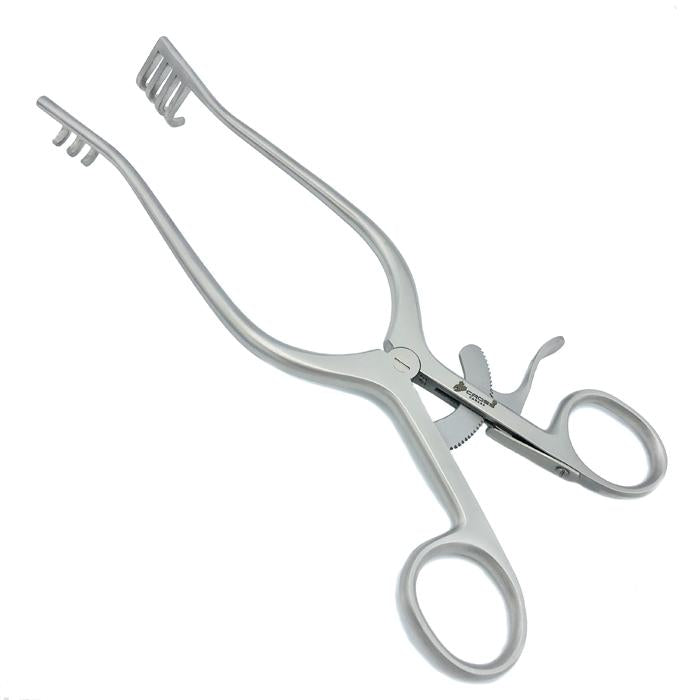 Weitlaner Retractor, 8" (20cm), Blunt 3x4 Prongs