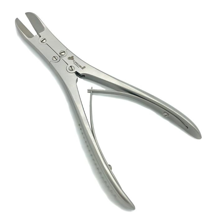 RUSKIN-LISTON BONE CUTTING FORCEPS, 7.25" (18.5CM), ANGLED