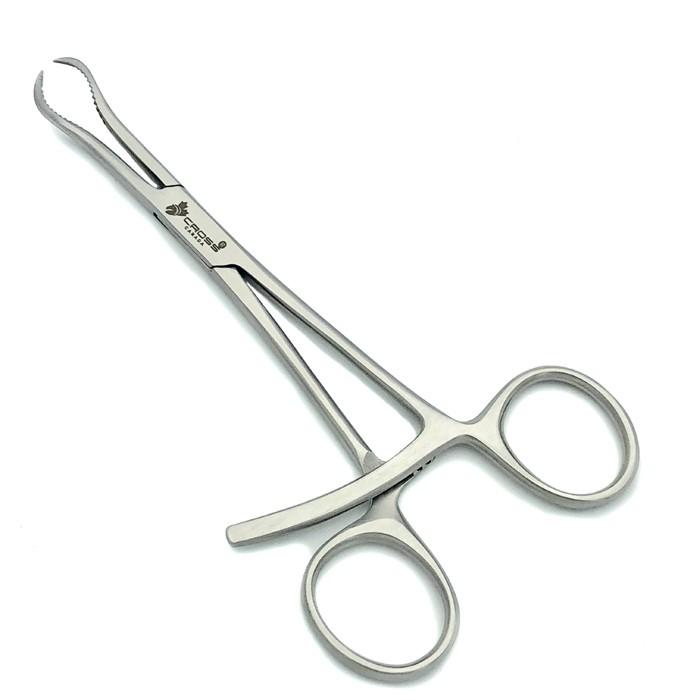 LEWIN BONE HOLDING FORCEPS, 5.5" (14CM), SERRATED