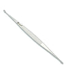 WILLIGER BONE CURETTE, DOUBLE-ENDED, 5.5" (14CM) #00-0, 2MM AND 2.5MM WIDE OVAL