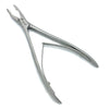 LEMPERT RONGEUR, 7.5" (19CM), CURVED, 2.5MM WIDE JAW