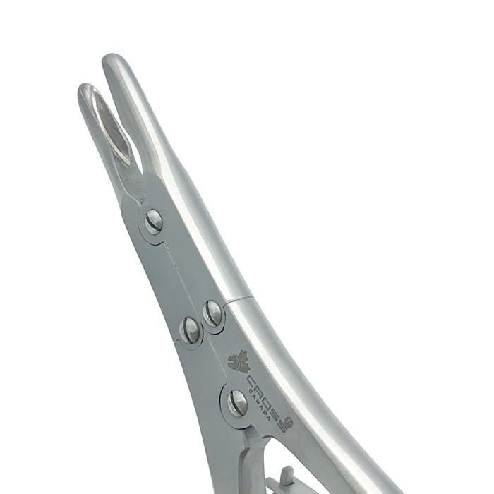 RUSKIN BONE RONGEUR, 6" (15CM), STRAIGHT 2MM BITE, DOUBLE ACTION