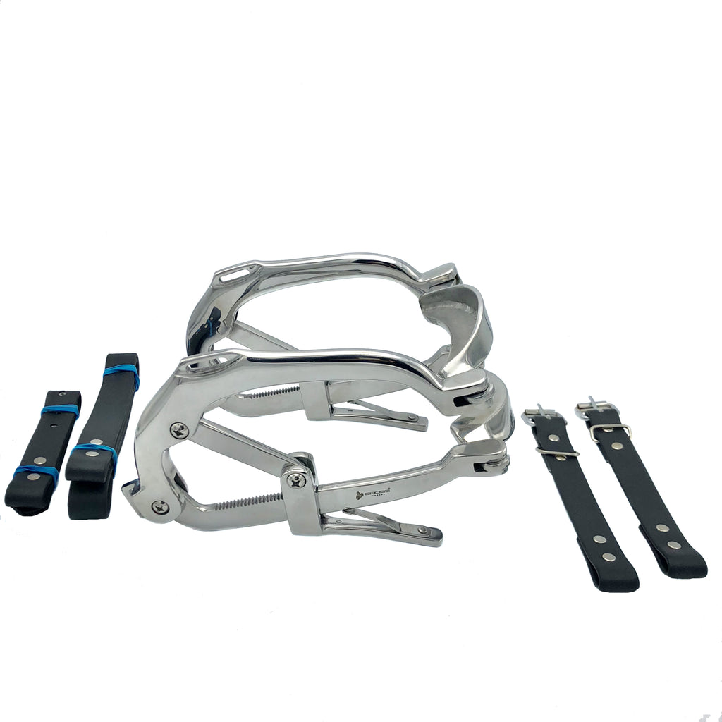 MILLENNIUM EQUINE DENTAL SPECULUM WITH BIOTHANE STRAPS AND BITE PLATES