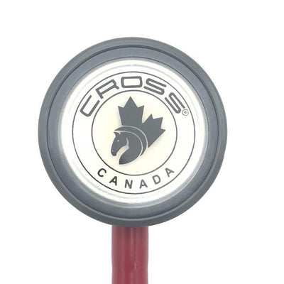 CROSS CANADA CROSSCOPE 202 - CLINICIAN CLASSIC MASTER SERIES II STETHOSCOPE - BURGUNDY