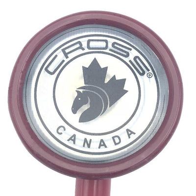 CROSS CANADA CROSSCOPE 204 - CLINICIAN MASTER SERIES STETHOSCOPE - BURGUNDY