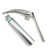 FIBER OPTIC MCCOY LARYNGOSCOPE SET WITH FLEX TIP BLADE # 3 AND HANDLE