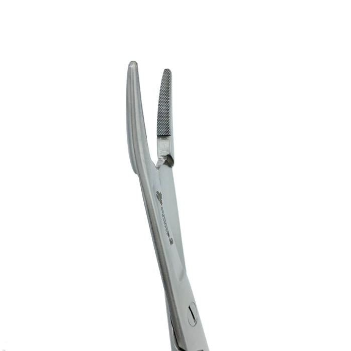 Gillies Needle Holder, Tungsten Carbide, 6" (15cm), Cross-Serrated with Groove
