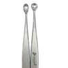 VOLKMAN CURETTE, DOUBLE-ENDED, 6.5" (16.5CM), 8MM X 15MM OVAL CUP AND 5MM DIA. ROUND CUP