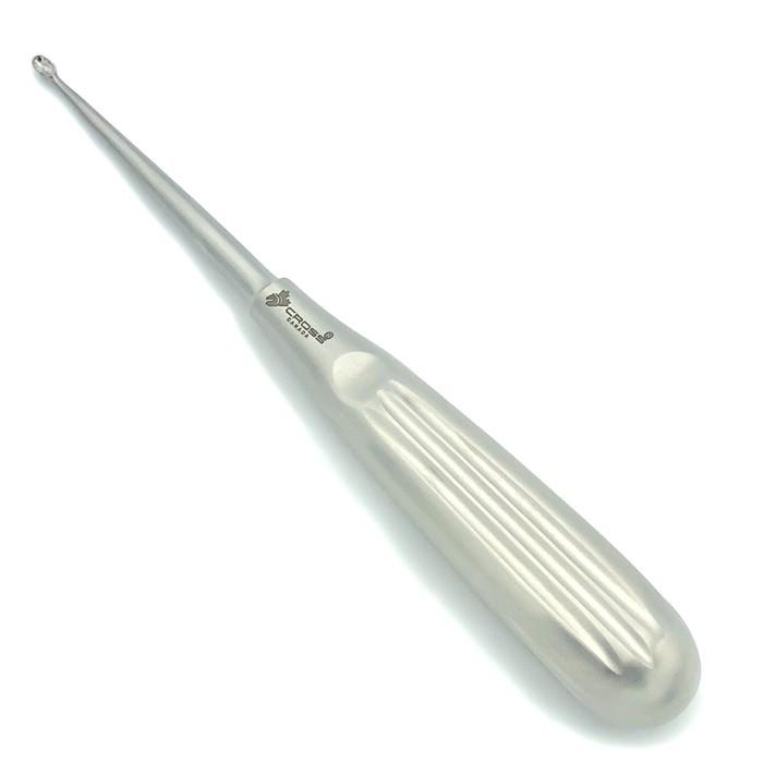 VOLKMAN BONE CURETTE #3-0, 6.75" (17CM), 3.6MM OVAL TIP